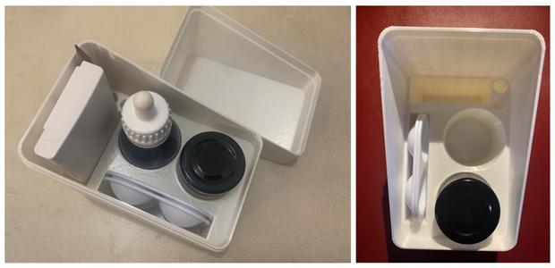 Parametric Box with inclined lid (Customizable)