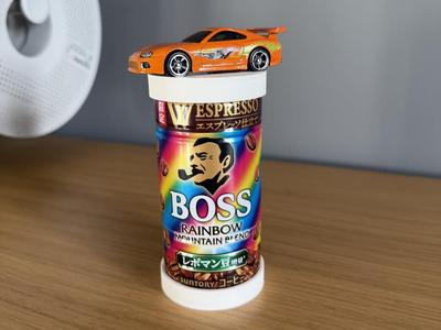 Boss Coffee Hotwheels Display