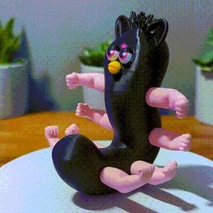Cursed Long Furby