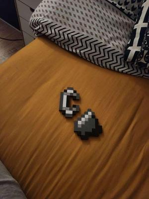 Minecraft Flint and steel (bambulab AMS required)