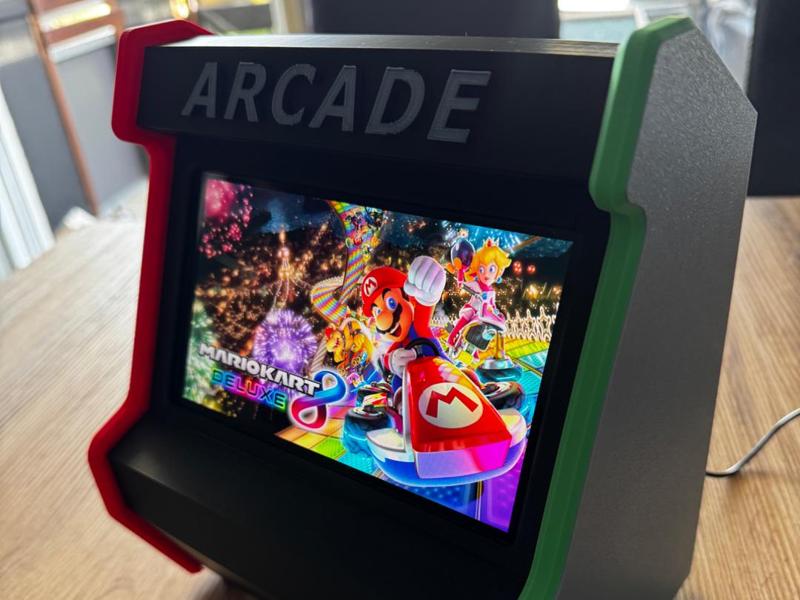 Nintendo Switch OLED Case in Arcade Style