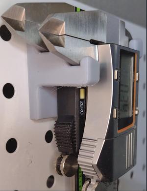 Dual Caliper Pegboard Holder