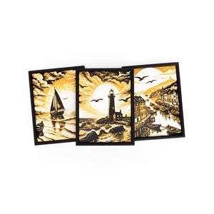 Coastal Village Wall Art