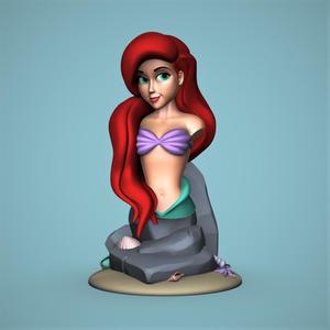 Ariel Bust -Little Mermaid