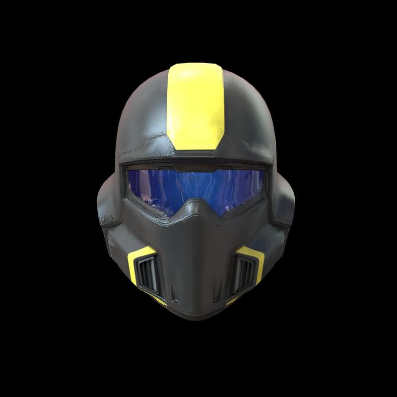 Helldivers 2 B-01 Tactical Accurate Full Wearable Helmet for 3D Printing