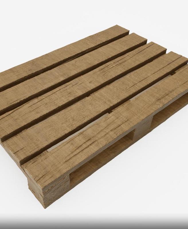 Pallet 1/10 Scale - Textured