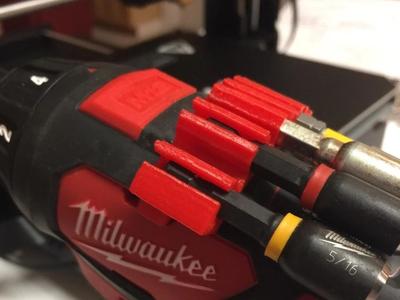 Milwaukee drill bit holder