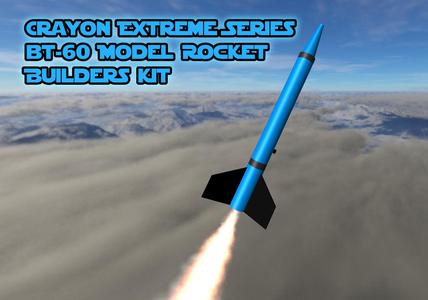 Crayon v2 Extreme Series Model Rocket Builder's Kit