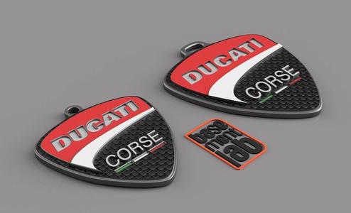 Ducati Corse  - Key chain - Portachiavi - Porte Clès - 钥匙链