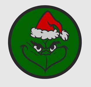 The Grinch XMas Coaster