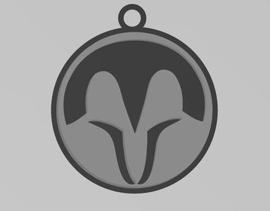 Star Wars Bo Katan Nite Owls Emblem Keychain