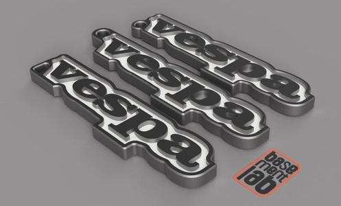Vespa Type M/M2/M3/M3A - Key chain - Portachiavi - Porte Clès - 钥匙链