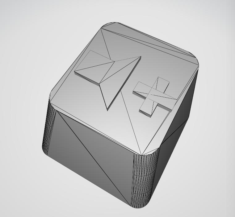 Volume keycaps