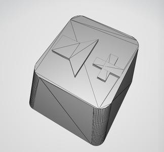 Volume keycaps