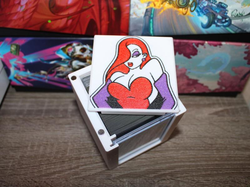 MTG EDH Commander Showcase Deck Box Jessica Rabbit