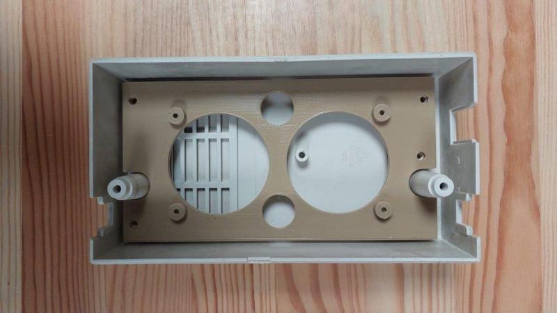 Amiga PSU (p/n: 391029-03) mounting plate for Meanwell RPT-60B