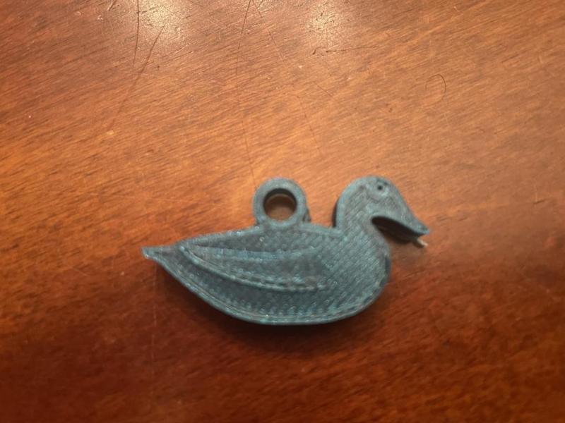 Cute Duck Keychain
