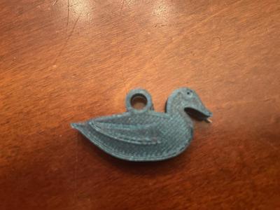 Cute Duck Keychain