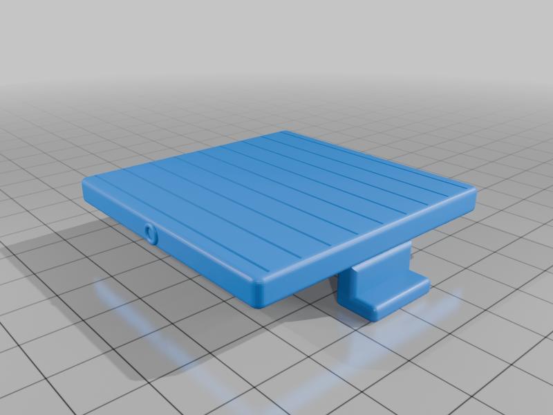 Fisher Price Dollhouse table center panel