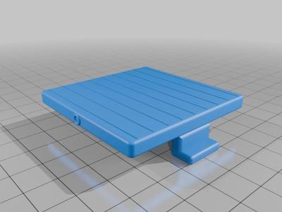Fisher Price Dollhouse table center panel