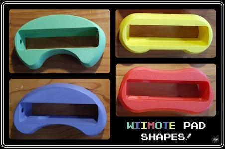 WiiMote Pad Shapes!
