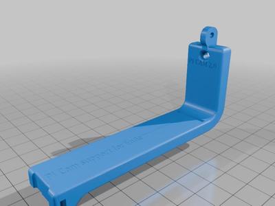 Longer Pi Cam low profile mount clip