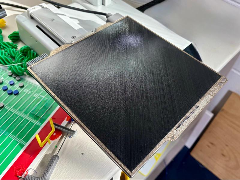 A1M First Layer Test / Bed Cleaner