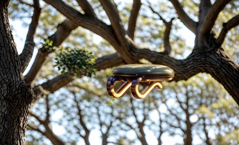 Dog poop bag clip, for FLAT LEASHES. "KrapClip"
