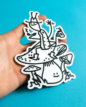 Toodstoop Tommy // Rejected Animals Decal