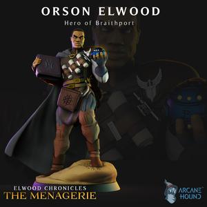 Archeologist Adventurer Orson Elwood - Pre-Supported