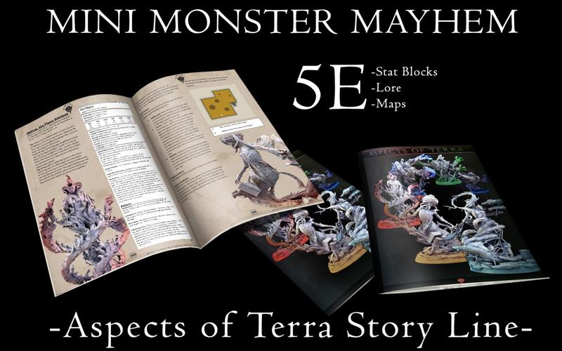 Aspect of Terra Storyline (Stat Blocks, encounter, lore)
