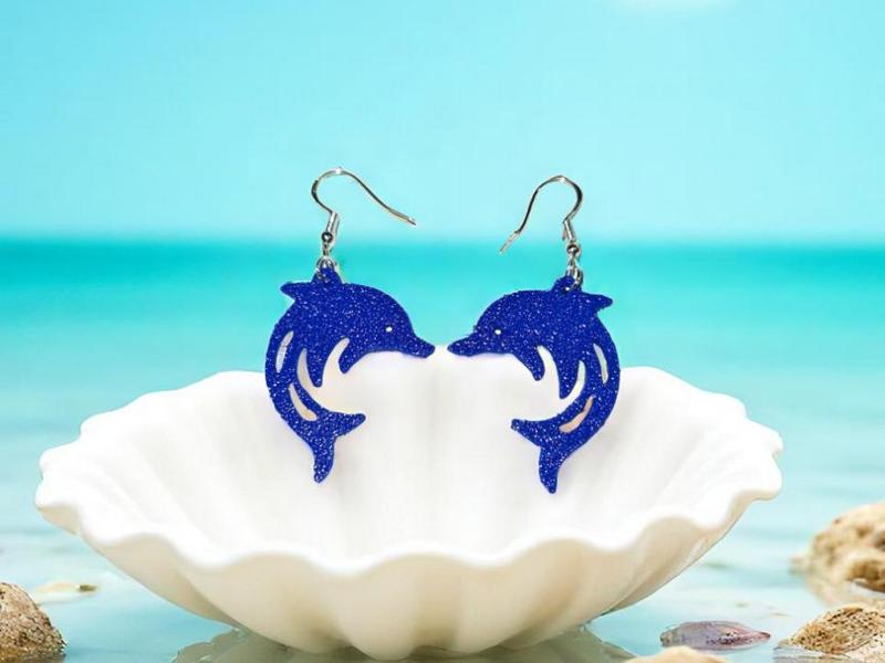 Dolphin earrings