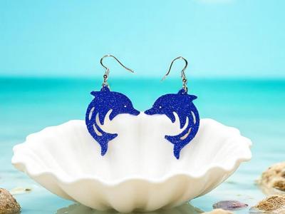 Dolphin earrings