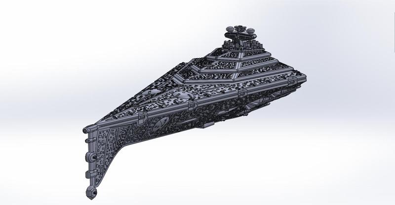 Eclipse Star Destroyer 2 And 3,  StarWars [Updated}