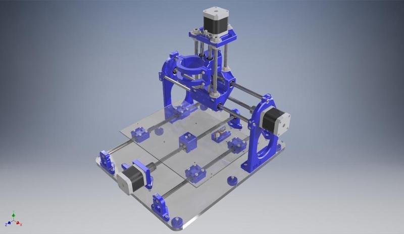 Proyecto Mini CNC - Tamaño Hoja A3 V4.0