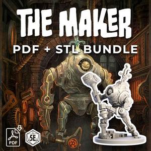 Big Bad 007 The Maker - (PDF) + (STL) Bundle