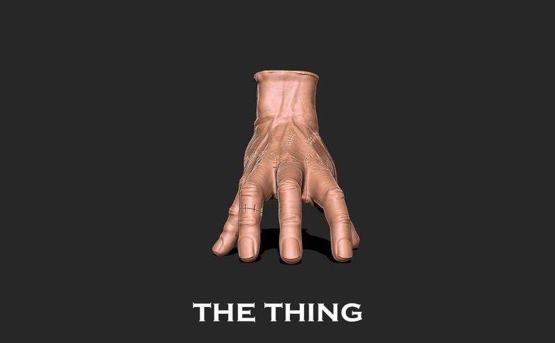 Thing - Wednesday series Free 3D print model