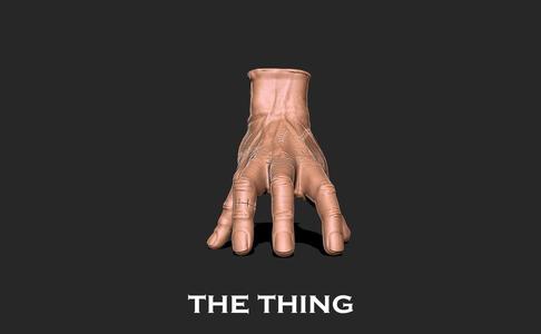 Thing - Wednesday series Free 3D print model