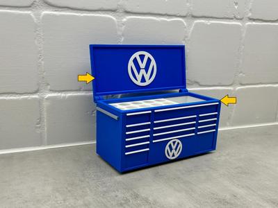 Lid - VW Volkswagen inspired desk work toolbox pen