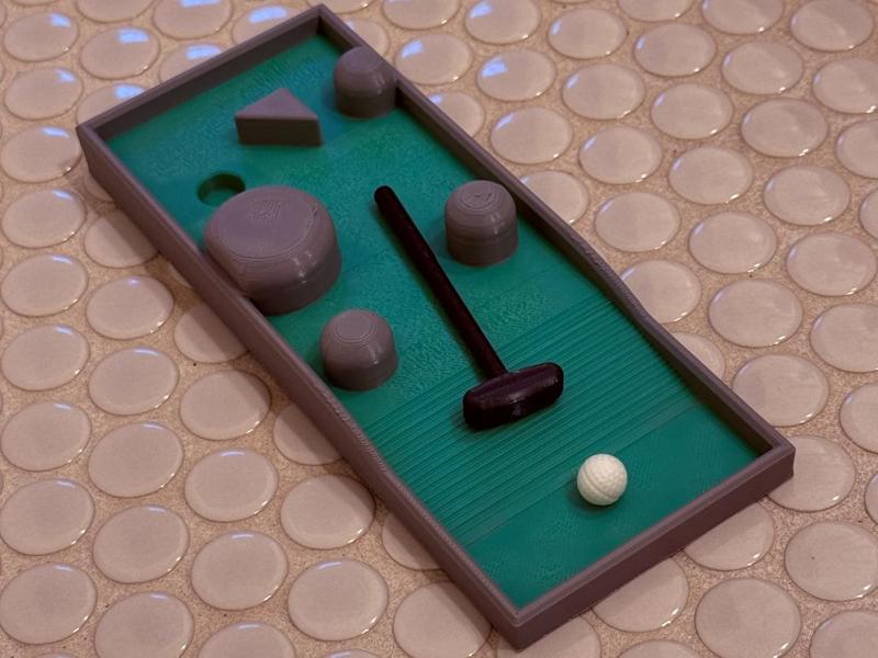 Minigolf Hole 1/9 Course 2