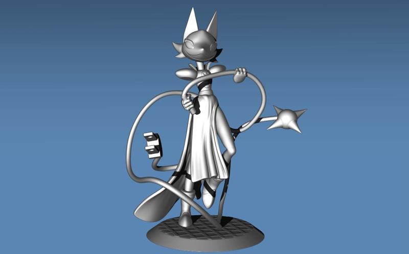 Tasque Manager - Deltarune 3D Printable STL Model 