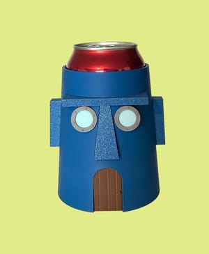 Squid House Koozie