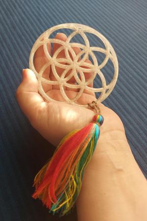 Emotional Support Disc (Seed/Bud/Flower of Life)