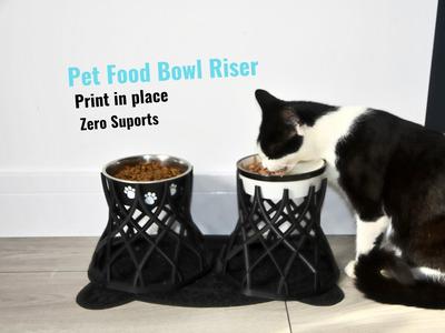 Elevated Pet Bowl Riser 
