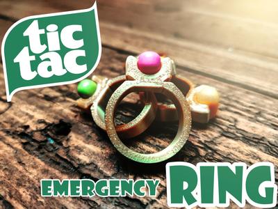 Tic Tac Emergency Ring
