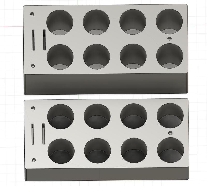 AA Battery Magnetic Case with 2 Micro SD Card Slots