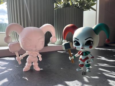 Harley Quinn Jester Edition DeskBuddy