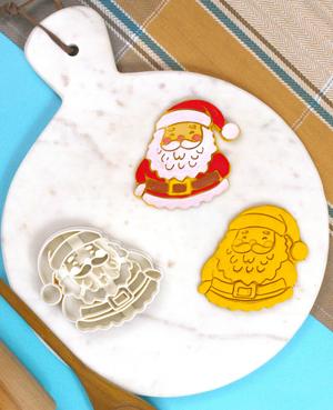 Santa Claus Christmas Cookie Cutter