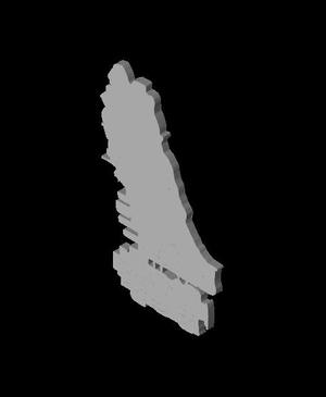 GTA 4 Map Wall Art