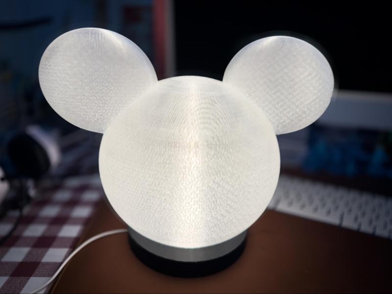 Light Up Mickey Mouse Head
